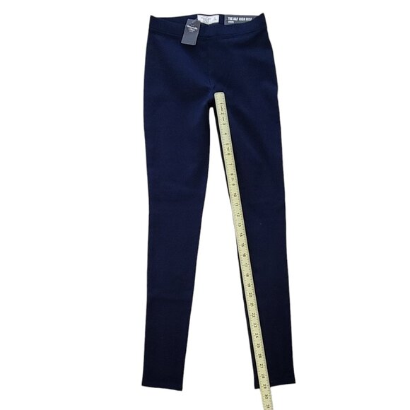 Abercrombie & Fitch The A&F High Rise Legging Dark Navy NEW NWT - Picture 6 of 10